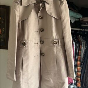 Kenneth Cole Light Tan Trench Coat
